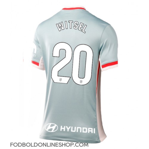 Atletico Madrid Axel Witsel #20 Udebanetrøje Dame 2024-25 Kortærmet